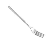 1 Telescopic Stainless Steel BBQ Fork, Multifunctional Retractable BBQ Tool, 8.7-25.43 Inches, Suitable for Grilling, Family, Dinner