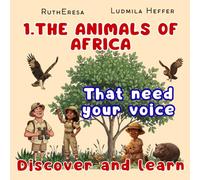 1.The Animals of Africa, Discover and Learn: A book with key facts about 44 ENDANGERED SPECIES. An educational adventure for adults and children that you can enhance with our Coloring Book