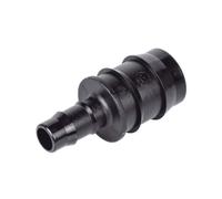 1" to 1/2" Reducing Joiner Pond Pipe Connector for Corrugated Hose, Barbed Step Down Fitting, 25mm to 13mm Hose Adapter