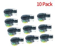 1 to 10pcs M21 750 427 Compatible 0.75 Inch Self Laminating Labels for Handheld Label Printer Works with BMP21 Plus and Brady M21 750 427 Models(10Pack)