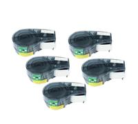 1 to 10pcs M21 750 427 Compatible 075" Self-Laminating Label Compatible with Handheld Label Printer Works with BMP21 Plus and Brady M21 750 427 Models .(5Pack)