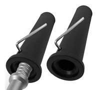 1" to 2" Barbell & Dumbbell Bar Converter, Standard to Olympic (25mm to 50mm) Weight Lifting Adapter Sleeve Universal Plate Posts Nylon