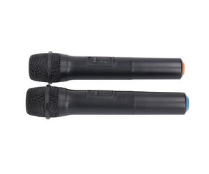 1 to 2 Microphone with Dynamic Mic, Wireless Noise Reduction, Long Range, Stable Signal, Cardioid Pickup Pattern for Karaoke Machines, Speakers