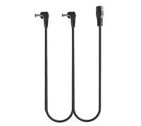 1 to 2 Ways Daisy Chain Cable Guitar Effect Pedal Power Supply Splitter Cable Adapter Power Cable for 9V DC Adapter Plug