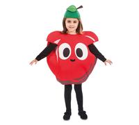 (1 to 2 years (80-91 cm)) Red apple costume for children