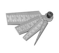 (1 to 29mm, One size) Measurement Fire Door Gap Gauge Internal Diameters Stainless Steel Wedge Gap Gauge for Drill Hole and Taper