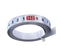 1 to 3M Self Adhesive Measuring Tape Stainless Steel Miter Tape Measure for T-Track, Router, Table Saw, Mitre Saws, T-Rails, Band Saws, Woodworking Tools, Sewing Machines - Left To Right (1 Meter)