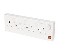 1 to 4 Gang Mains Socket Converter