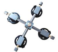1 to 4 Way Stove Splitter Connecting Multiple Burners for Group Camping Multipurpose Aluminum Alloy Converter Converter