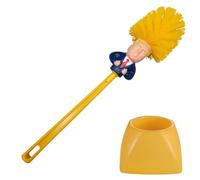 1 Toilet Brush and 1 Base, Novelty Toilet Brush Set with Base, Funny Bathroom Cleaning Tool, Unique Home Decor for Creative Spaces