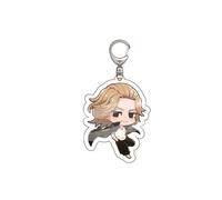 (1) Tokyo Revengers Keychain Keyring Manjiro Ken Takemichi Hinata Atsushi Pendant