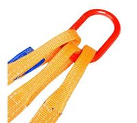 1 Ton 10ton Polyester Flat Webbing 7:1 Safety Ply Belt for Lifting