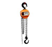 1 Ton Portable Manual Hand Winch & Chain Hoist, 6M Capaci Lever Block Lifting Tool for Trailers, Boats & Heavy Loads -, Cact & Easy to Use.