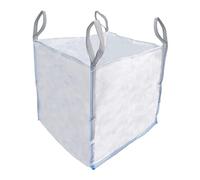 1 Tonne 85x85x85cm Garden Waste Heavy Duty Industrial Woven FIBC Bulk Bag