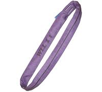 1 Tonne Endless Polyester Webbing Lifting Cargo Round Sling Strap Strop 0.5-6mtr EWL Certified EN1492 CE (3mtr EWL)