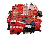 #1 Top Selling London Scene Collectible Polyresin UK Magnet Souvenir! Souvenir/Speicher/Memoria! Unique, Memorable British UK Collectible Magnet! Own an Unforgettable London Souvenir! Aimant/Magnet/Magnete/Imán! S01