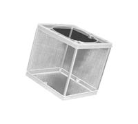 1 Transparent Floating Aquarium Breeding Box Adjustable Isolation Net Easy Setup Nursery Enclosure for Fry Fish Transparent Box Multi-Purpose Enclosure Removable Net