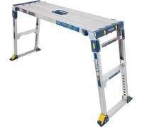 1-Tread Foldable Step Stool Plastic & Steel 0.76 m Slip-Resistant Platform 150 k