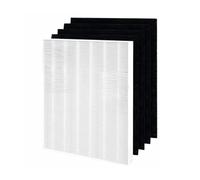 1 True HEPA Filter And 4 Activated Carbon Pre-Filters，Compatible For Winix P300 Zero 2020EU Air Purifier，High Efficiency，Low Noise，Long Lasting