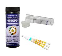1 Tub (100 Strips) - 10 Parameter Professional/GP Urinalysis Urine Test + Sample 30ml Bottle (pH/Glucose/Ketone/Liver & Kidney Infection)