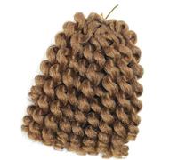 1 Twist Braid Synthetic Wigs Curly Hairpiece for Women Daily Wear Easy Install Natural Look Extension Twist Braids