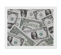 1 U.S. Dollar Funny Diamond Art Kits for Adults Round Full Drill Picture Home Wall Decor