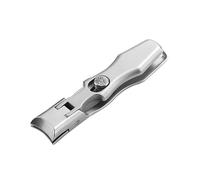 1 Ud Mightyclip Nail Clipper, Ultra-Sharp Cutting Blades, Heavy-Duty Wide Jaw Design, Surgical-Grade Stainless Steel, Anti-Splash Nail Catcher, Portable with Safety Lock