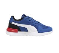 (1 UK, Blue/Black/White) Puma Childrens/Kids Graviton Mesh Trainers