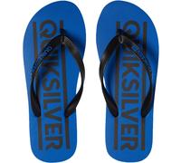 (1 UK, Blue) Quiksilver Boys Kids Java Wordmark Summer Beach Thongs Sandals Flip Flops