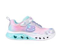 (1 UK, Lavender) Skechers Girls Flutter Heart Light Up Flat Trainers