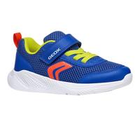 (1 UK, Royal Blue/Red) Geox Boys J Sprintye Trainers