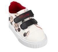 (1 UK, White) Disney Boys Mickey Mouse All-Over Print Trainers