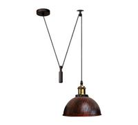 1 Way Retro Style Lamp Industrial Loft Adjustable Metal Pendant Ceiling Light