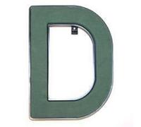 1 Wet Floral Foam Letter D For Fresh And Artificial Flowers Funeral (3691)