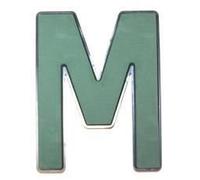 1 Wet Floral Foam Letter M For Fresh And Artificial Flowers Funeral (3465)