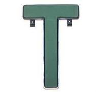 1 Wet Floral Foam Letter T For Fresh And Artificial Flowers Funeral (3472)