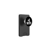 #1 Wife Number One Funny No. 1 PopSockets PopWallet for MagSafe