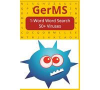 1 Word Word Search Germs: 1-Word Word Search Germs| Fun Search| Timepass| 6x9 inches| Good For Hangout| Fun For Friends| For Kids & Adults| Gift For All Occassions