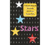 1- Word Word Search Stars: Explore the world of Stars, one Star at a time| 6x9 inches| 55 Star Searches| Gift for friends, family, couples| Suitable for all ages| Clear and Readable Format