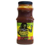 1 x 1 Ltr Jerk BBQ Sauce Marinade Medium Spicy Hot Vegan Jamaican
