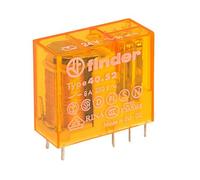 1 x 1 x Finder 40.52.8.024.0000 24V Relay (Miniature) DPDT AC 8A