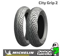 Michelin Moto 53l City Grip 2 Tl Touring Front Tire Silver 100 / 80 / R10