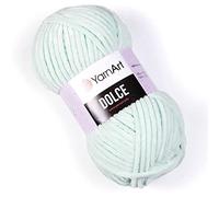 1 x 100g Ball, Yarn Dolce 100% Micro Polyester, Super Bulky, 43 Colours, Yarn Art, Knitting Wool (753)