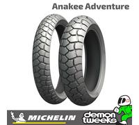 Michelin Moto Anakee Adventure 58v Tl/tt Trail Front Tire Silver 110 / 80 / R18