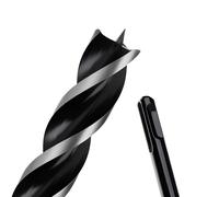 1" x 12" Auger Drill Bit with SDS Plus Shank for Wood,Tri Flute Ship Auger Long Drill Bit for Soft and Hard Wood,Tree Stump,Plastic,Drywall and Composite Materials