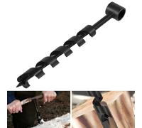 1" x 12" Scotch Eye Wood Auger Drill Bit - 1 Inch Hand Auger Wrench Manual Hole Maker - Multitool for Bushcraft Settlers Gear Backpack & Camping Survival Tool