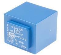 1 x 12V ac 1 Output Through Hole PCB Transformer, 2.8VA