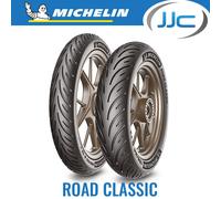 Michelin Moto Road Classic 66v Tl Touring Tire Black 130 / 80 / R18