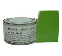 1 x 150ml Lime Green Heat Resistant Gloss Brake Calliper and Engine Block Paint. Caliper Engine Bay