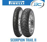 1 x 160/60/17 MC 69W TL Pirelli Scorpion Trail II Motorbike Rear Tyre - 1606017